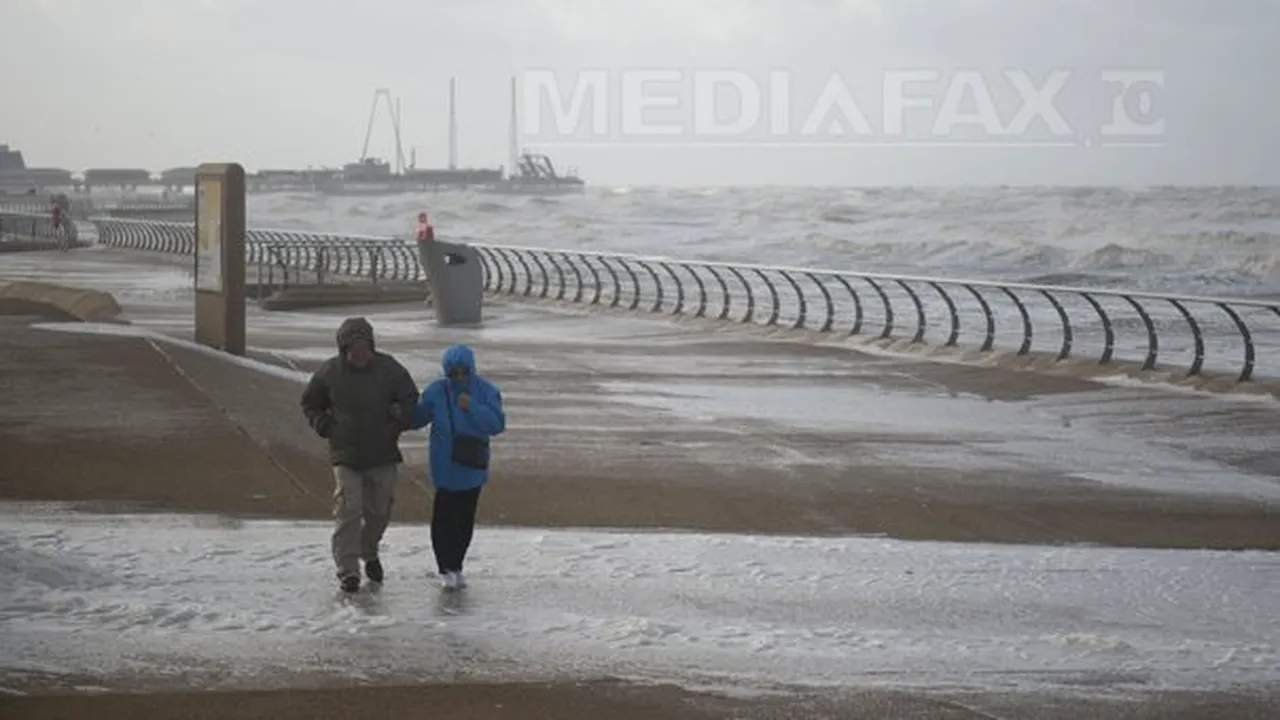 Alertă de furtuni în Marea Britanie