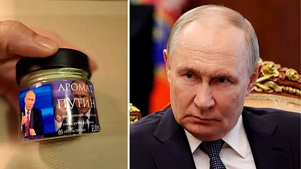 Rusia are lumânări parfumate cu aroma lui Putin. Cultul personalității capătă miros de vanilie
