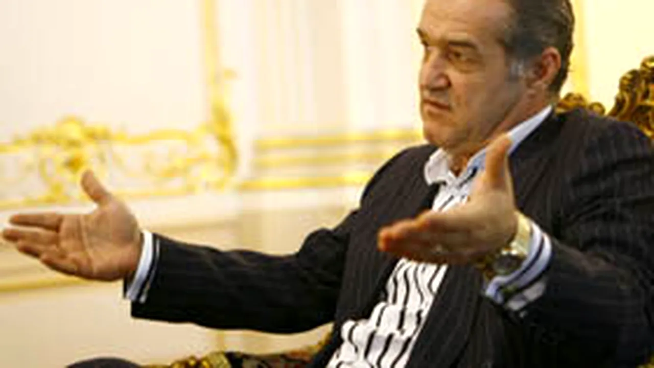 Gigi Becali: Adevăratul derbi e Steaua - Dinamo