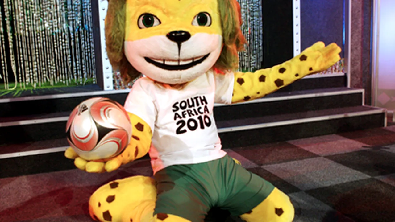 Zakumi, un  leopard cu coamă verde, mascota Cupei Mondiale din 2010 (Galerie Foto)