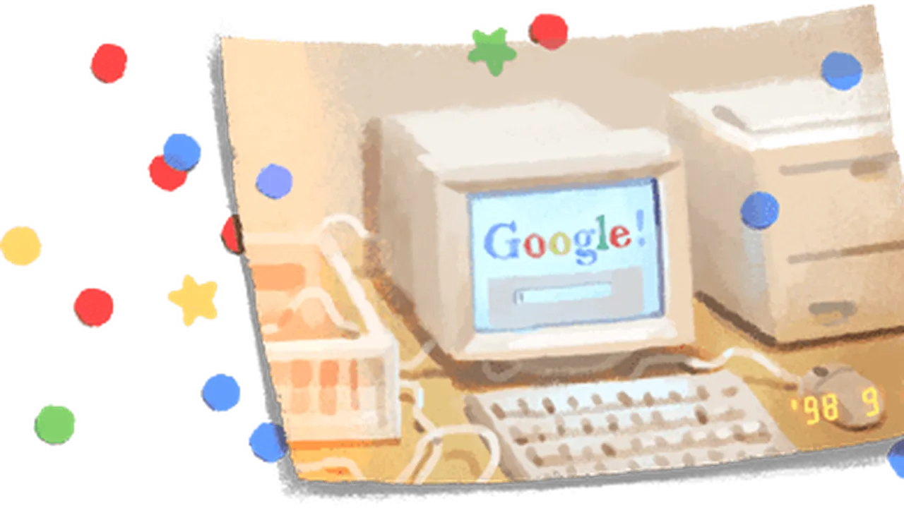 Aniversare GOOGLE. Cel mai popular motor de căutare sărbătoreşte 21 de ani de existenţă cu un doodle aniversar