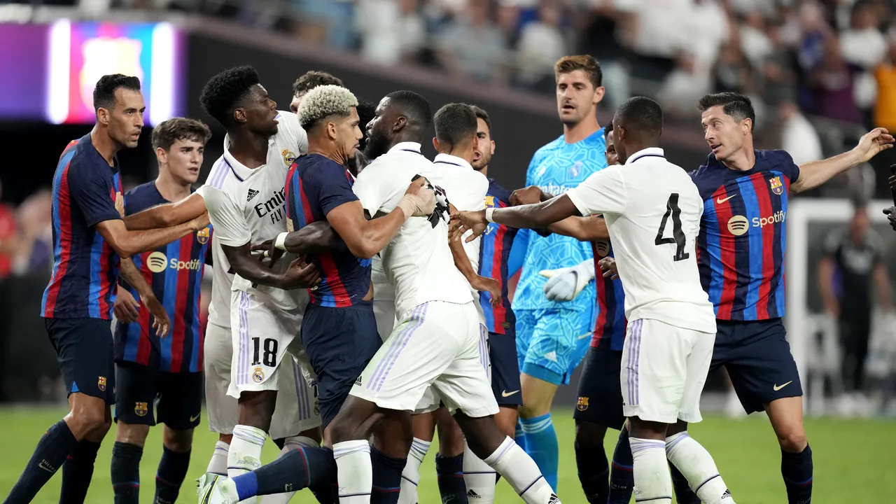 El Clasico în Las Vegas. Barcelona o învinge pe Real Madrid la debutul lui Lewandowski