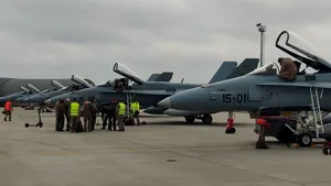 Mai multe aeronave Eurofighter Typhoon şi CF-18 Hornet au ajuns în România