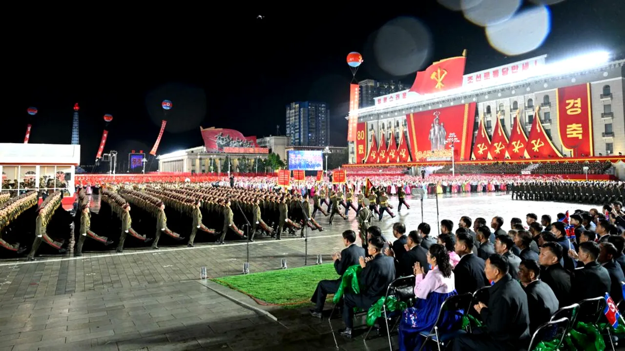 Congresul la care Kim Jong Un a fost reales lider suprem al partidului de guvernământ din Coreea de Nord s-a încheiat cu o grandioasă paradă militară