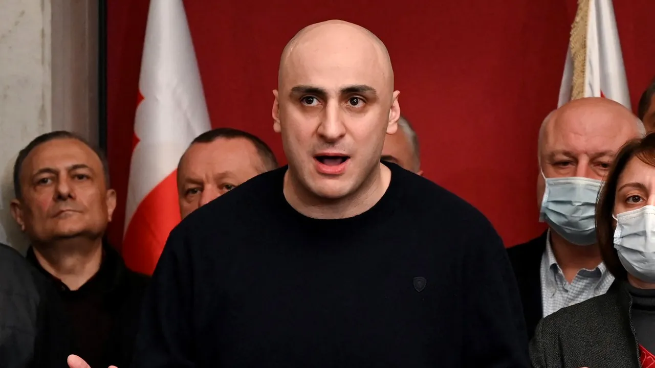 Liderul opoziţiei din Georgia a fost arestat după o acţiune în forţă a poliţiei