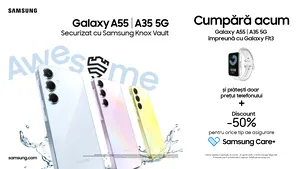 Samsung Electronics aduce în România cele mai noi modele din seria Galaxy A: