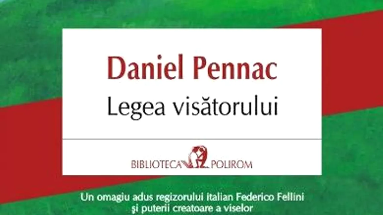 O carte pe zi: „Legea visătorului” de Daniel Pennac