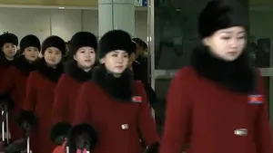 Majoretele lui Kim Jong-un. Cum arată tinerele artiste din delegaţia pe care Coreea de Nord a trimis-o la Jocurile Olimpice de iarnă | VIDEO