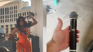 Microfonul cu care Cardi B a aruncat într-un fan, la un concert, vândut cu 100.000 de dolari