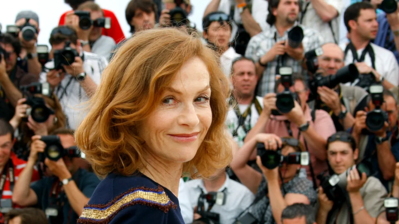Isabelle Huppert, în prima vizită la Bucureşti