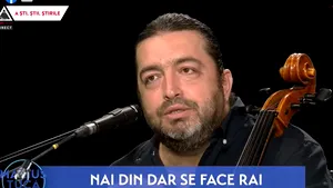 VIDEO Marius Tucă Show, la Aleph News şi pe alephnews.ro. Invitaţi: Adrian Naidin, violoncelist şi compozitor, şi Ion Cristoiu