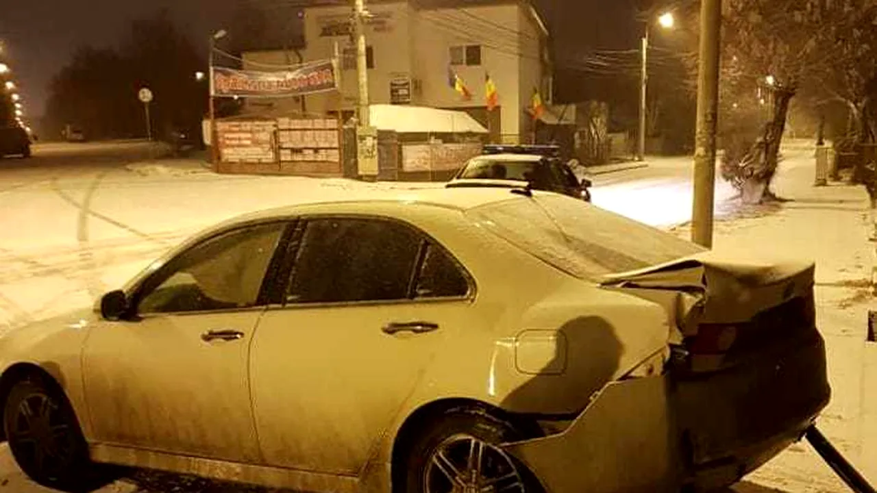 Beat la volan: Un şofer din Botoşani a fugit de la locul accidentului şi apoi s-a întors să spună că altcineva conducea