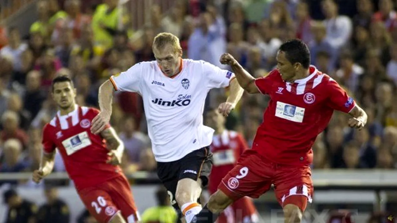 LIGA EUROPA: FC Sevilla a fost învinsă de FC Valencia, scor 3-1, dar s-a calificat în finală