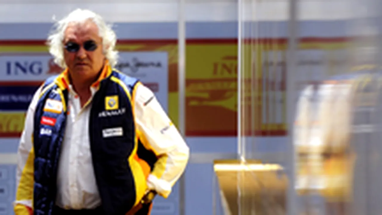 Renault, doi ani cu suspendare, Briatore suspendat pe viaţă