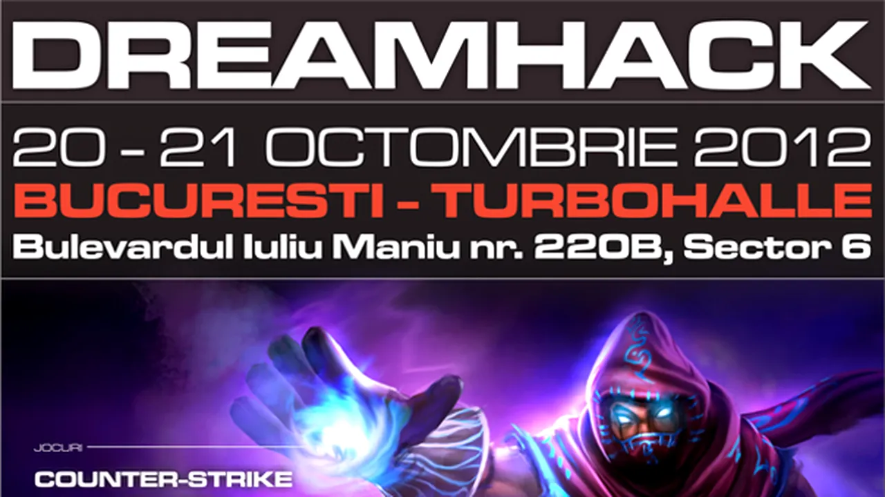 DreamHack - cel mai mare eveniment de gaming organizat vreodată în România, în weekend, în Capitală