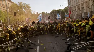 Protest la Madrid: mii de pompierii forestieri spanioli şi-au cerut drepturile