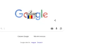 Google dedică un Doodle alegerilor prezidenţiale din România