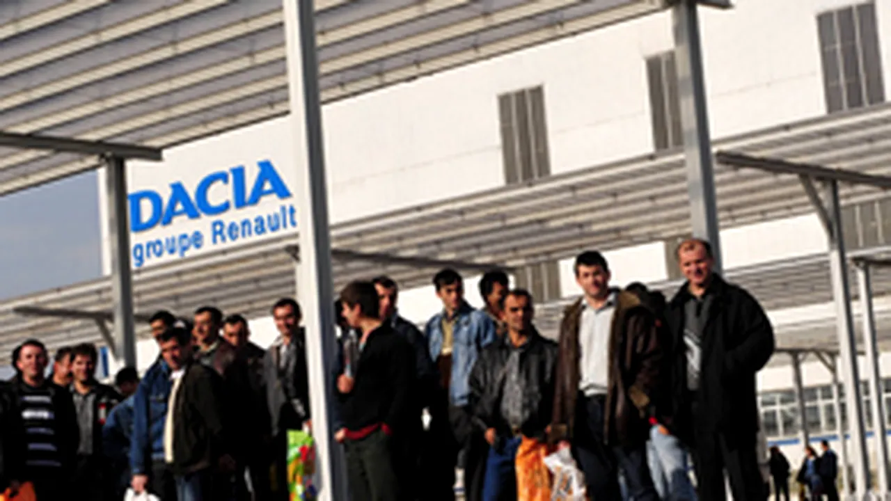 Mitingul angajaţilor Dacia s-a încheiat cu 