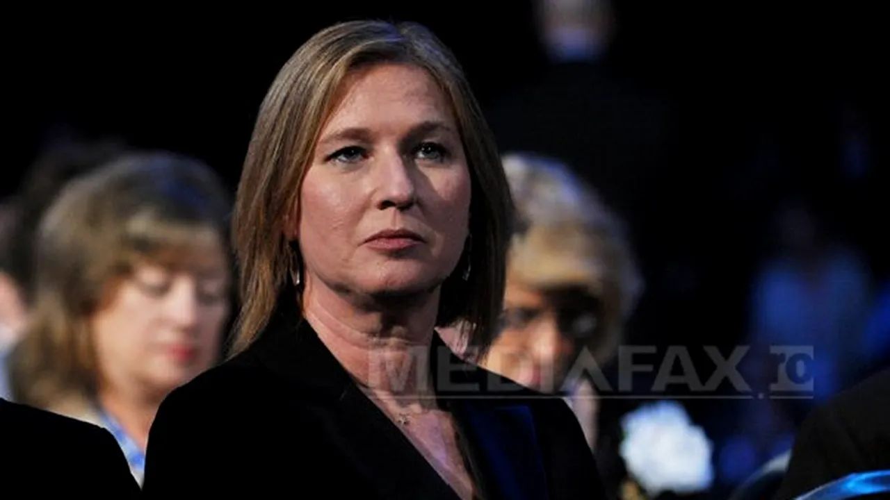 Tzipi Livni exclude posibilitatea de a deţine funcţia de premier al Israelului