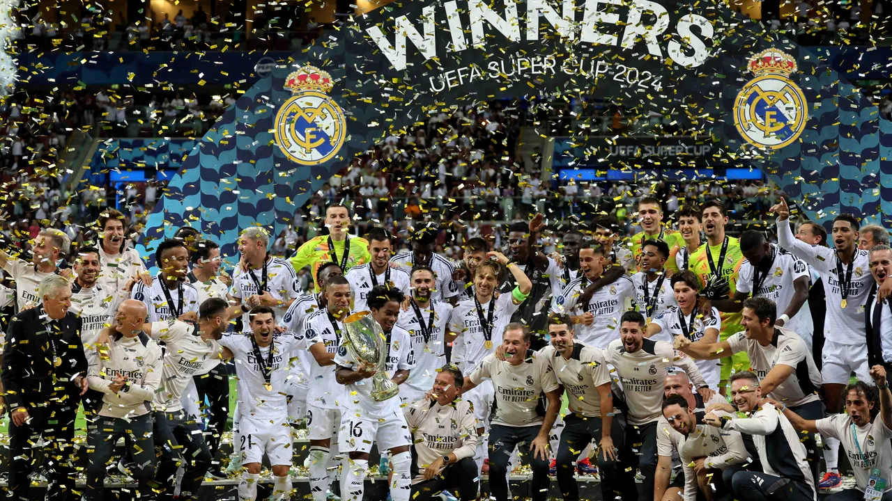 Recordurile stabilite de Real Madrid şi de jucătorii săi cu ocazia câştigării Supercupei UEFA