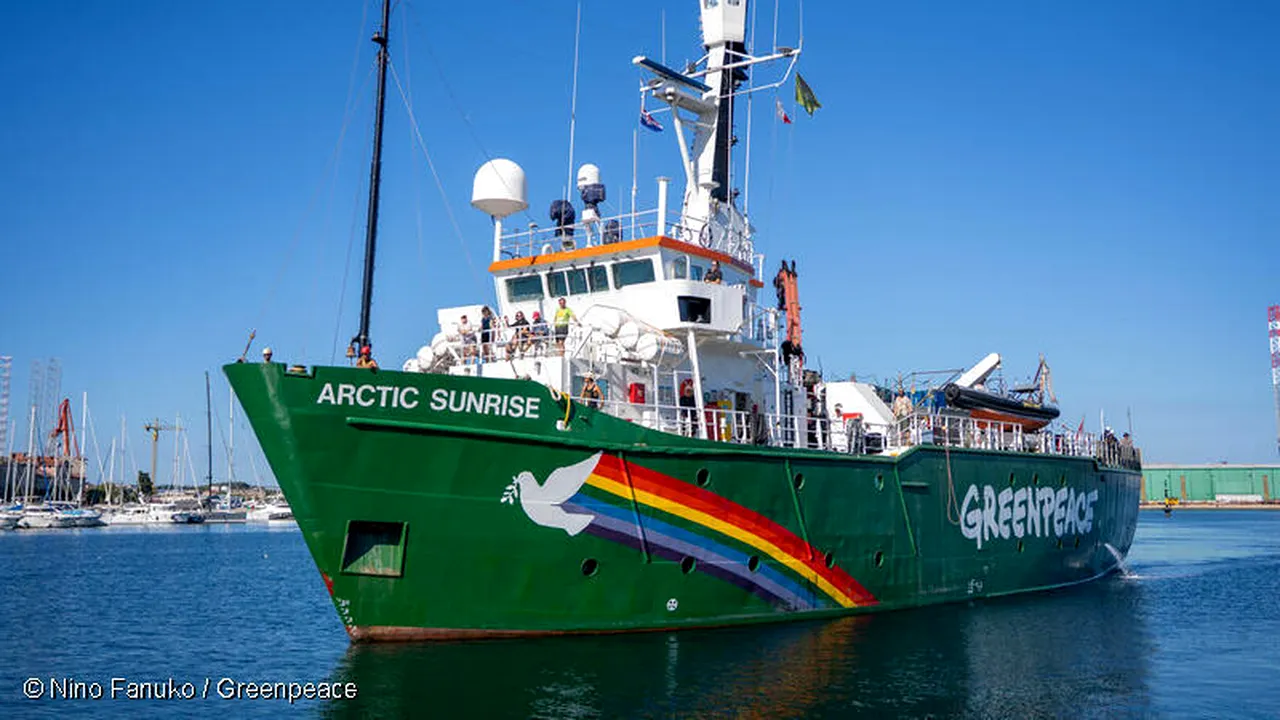 Arctic Sunrise, nava devenită simbol al protejării oceanelor, revine în România. Ce vor putea vedea vizitatorii la bord