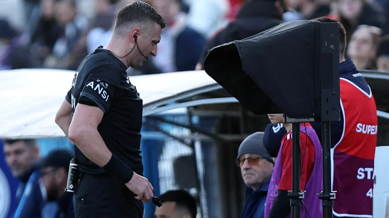 Câte decizii au fost schimbate cu sistemul VAR în Superliga și Cupa României, Statisticile FRF