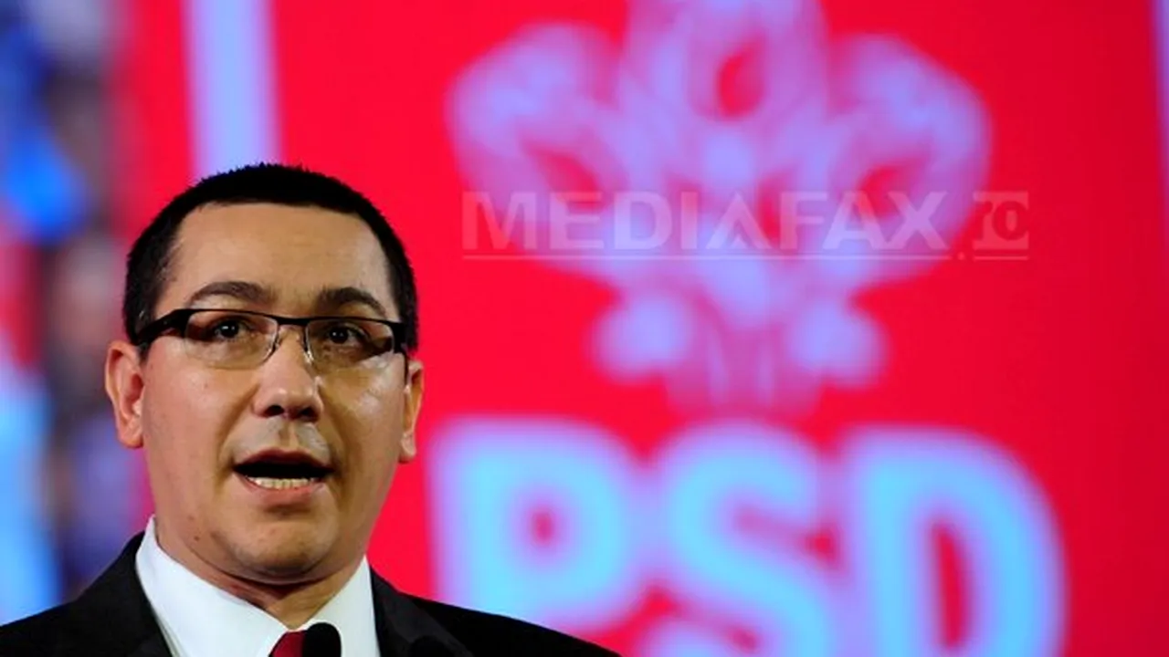 Ponta: Când plec în străinătate, merg cu mandat de la USL, în urma consultării cu Crin Antonescu
