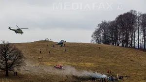 Spitalul de Arşi: Pilotul elicopterului prăbuşit în judeţul Sibiu ar putea fi operat din nou