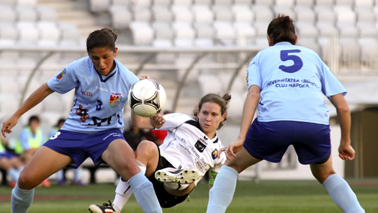 Cronica etapei a 8-a a Ligii 1 la fotbal feminin