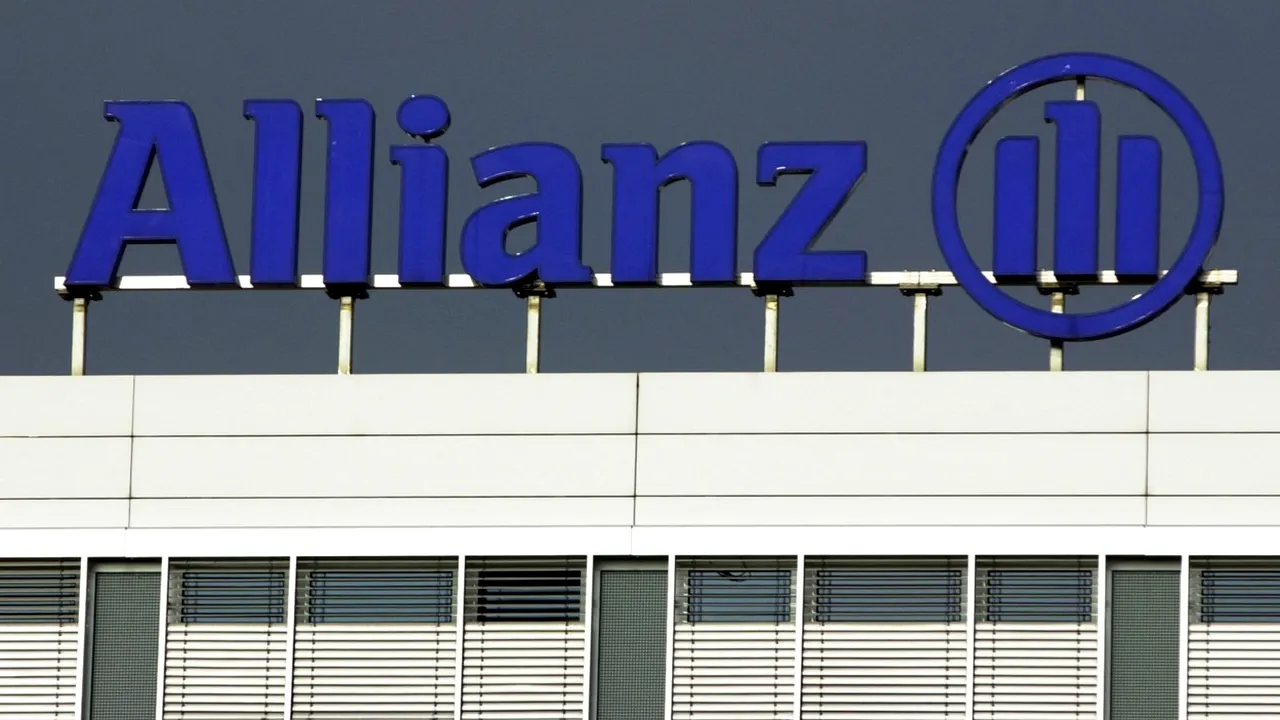 Veniturile grupului german Allianz, prezent şi pe piaţa din România, s-au redus anul trecut cu 1,3%