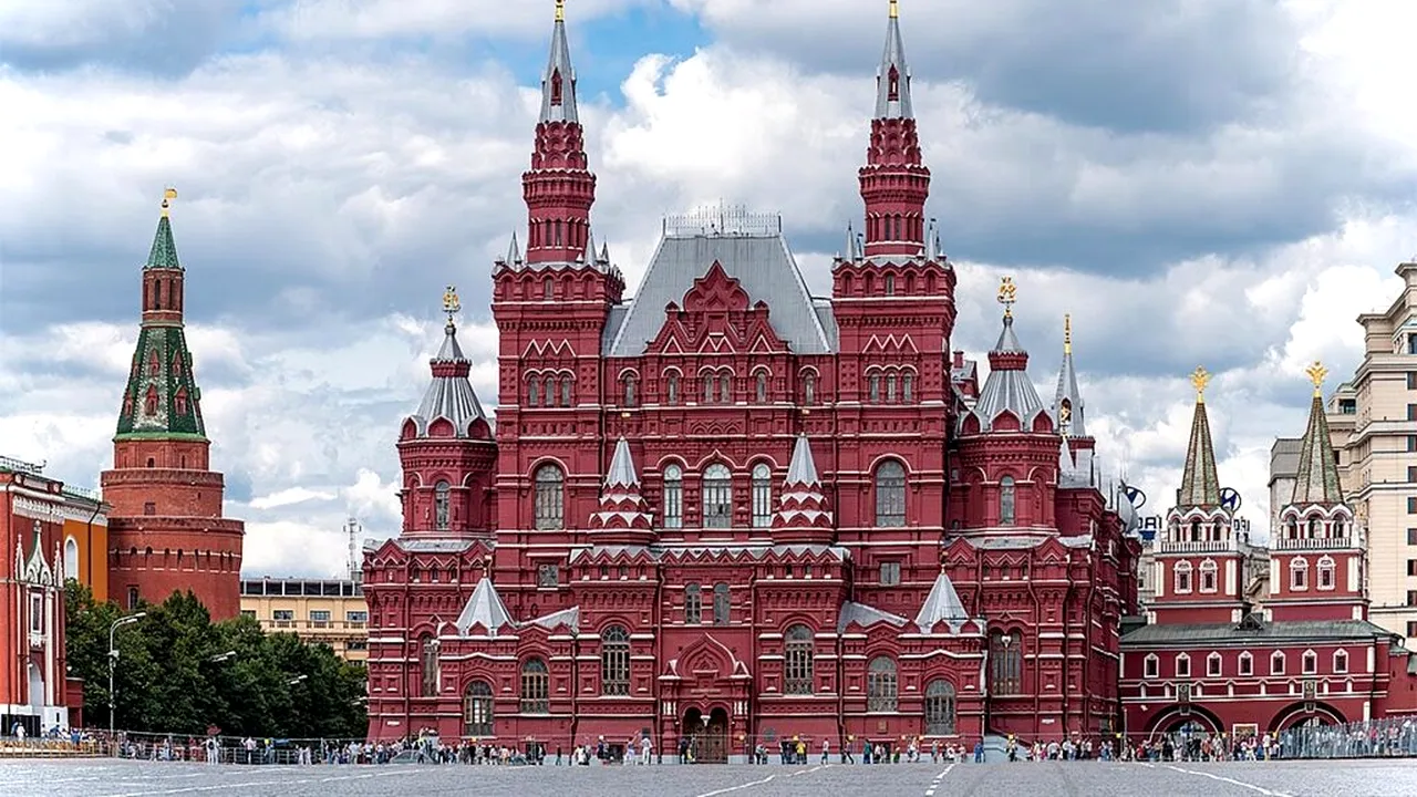 Scut antiaerian în jurul Moscovei înainte de parada din 9 mai