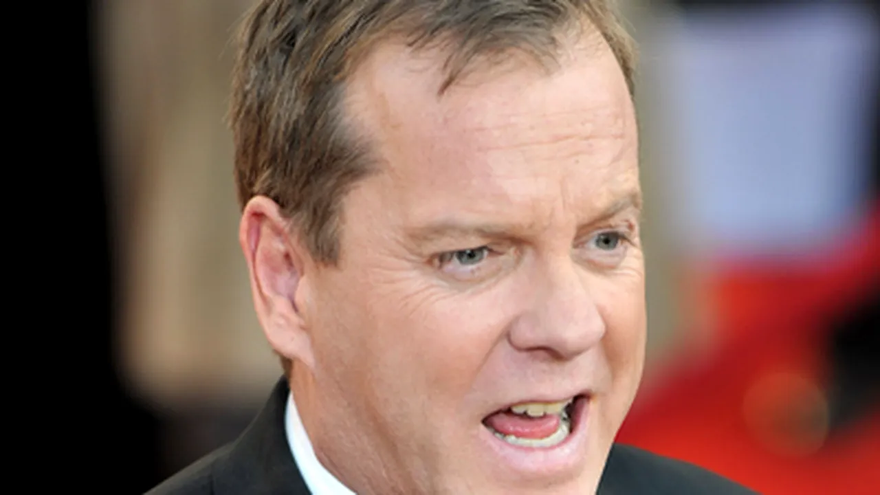Kiefer Sutherland, pus sub acuzaţie pentru agresarea unui stilist