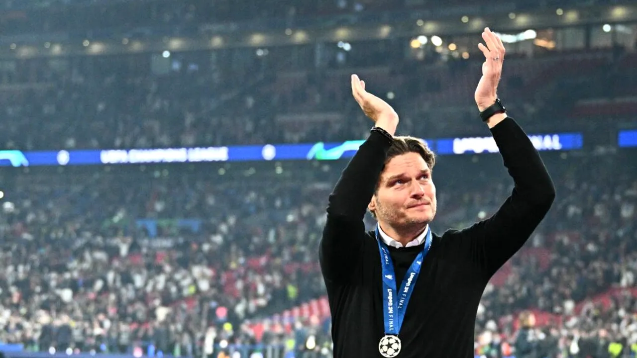 Edin Terzić, care a condus Borussia Dortmund în finala Champions League 2024, numit noul antrenor al Athletic Bilbao