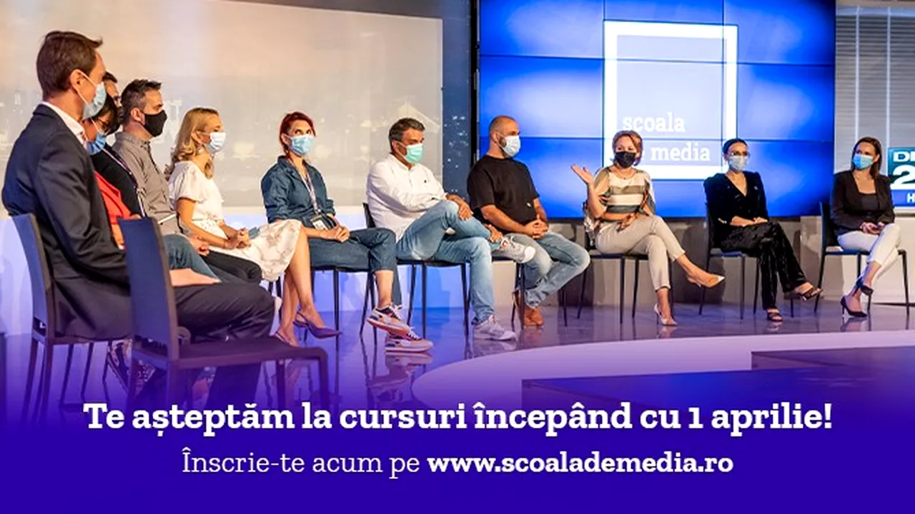 Digi24 dă start înscrierilor în cadrul Şcolii de Media, ediţia a II-a