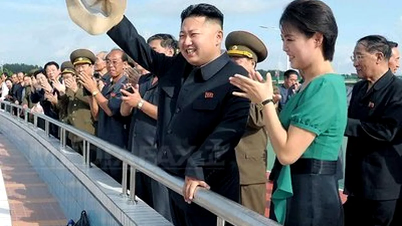 Presa sud-coreeană sugerează că soţia lui Kim Jong-un ar fi născut