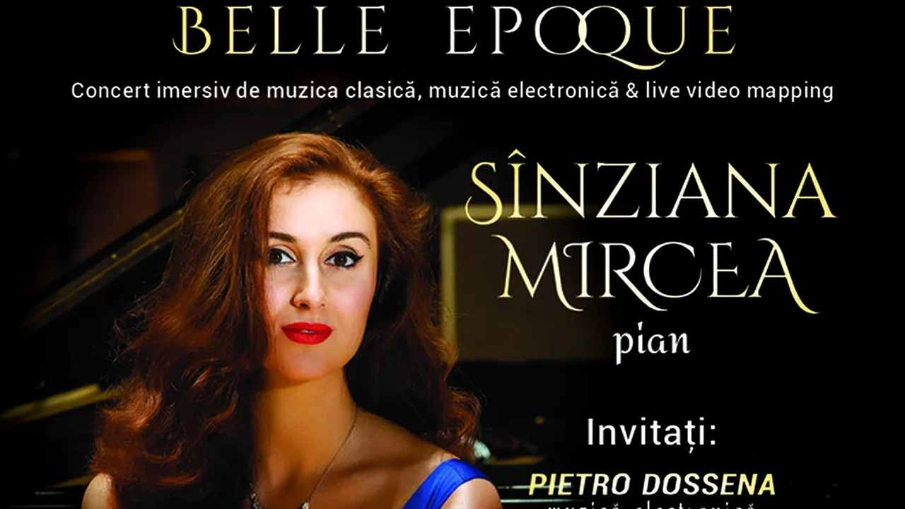 Show imersiv pe scena Sălii Radio de Ziua Internațională a Pianului susținut de pianista Sînziana Mircea