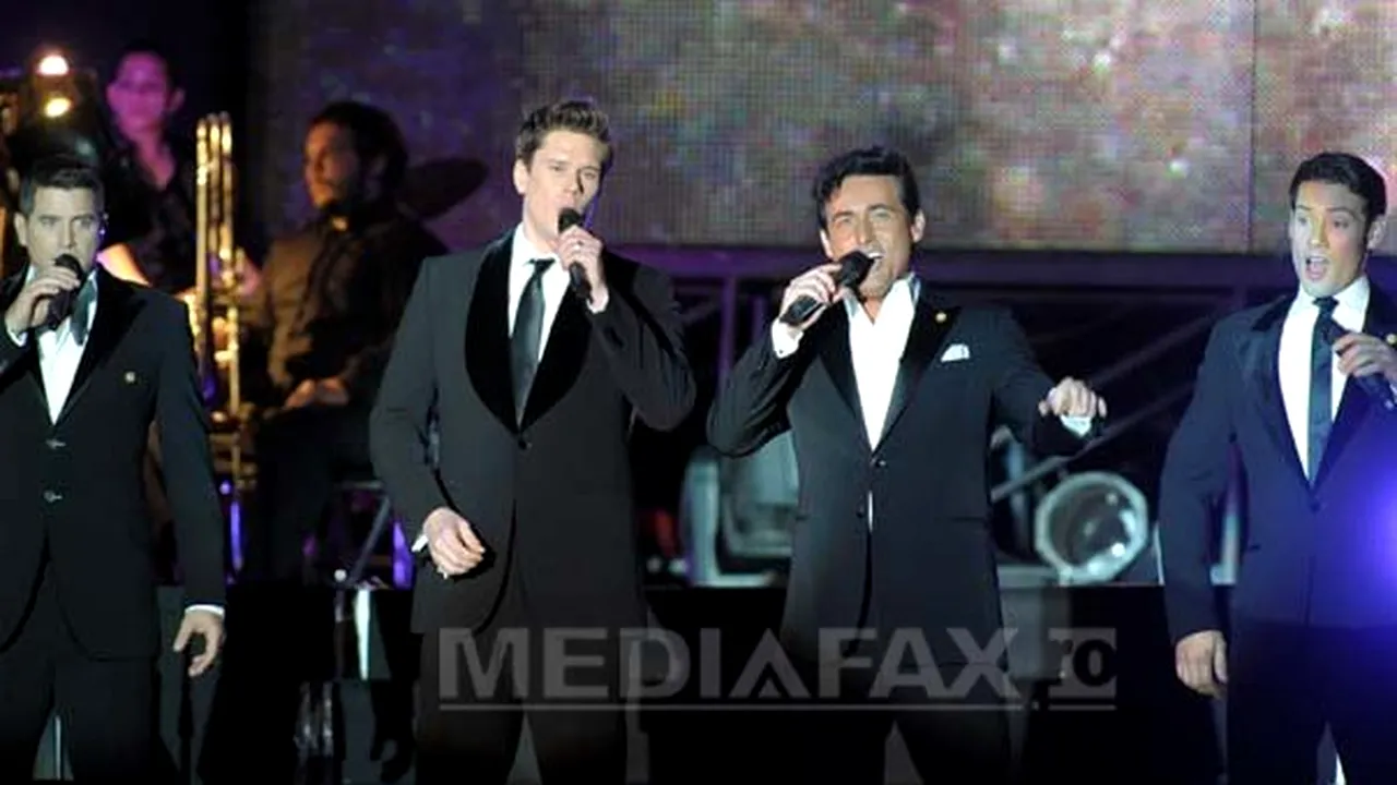 Cvartetul Il Divo concertează la Bucureşti, pe 23 septembrie