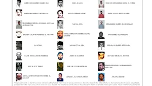 Lista FBI cu cei mai căutaţi terorişti. Pe fotografia lui Osama ben Laden scrie decedat