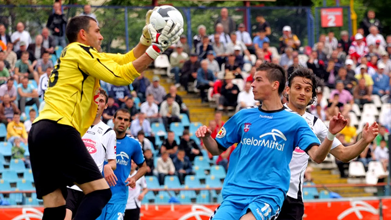 Oţelul Galaţi - Unirea Alba Iulia, scor 1-0, în Liga I