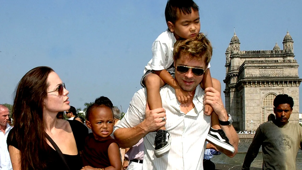 Brad Pitt şi-a văzut copiii de două ori, dar nu pe Maddox, fiul pe care l-ar fi abuzat
