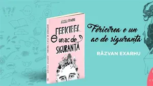 Răzvan Exarhu îşi lansează prima carte, “Fericirea e un ac de siguranţă”, pe 18 mai