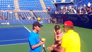 Ion Ţiriac, la New York pentru a o susţine pe Simona Halep