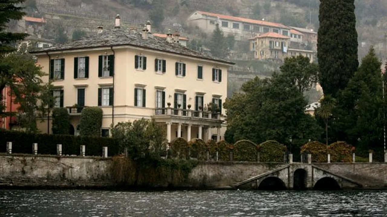 Un român a pătruns prin efracţie în vila din Italia a actorului George Clooney: 