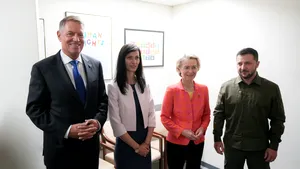 Iohannis anunţă găsirea unei soluţii în privinţa exporturilor de cereale din Ucraina în România