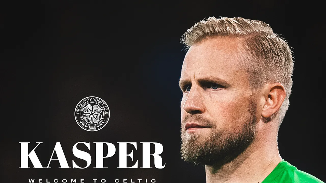 Celtic Glasgow a semnat cu portarul danez Kasper Schmeichel