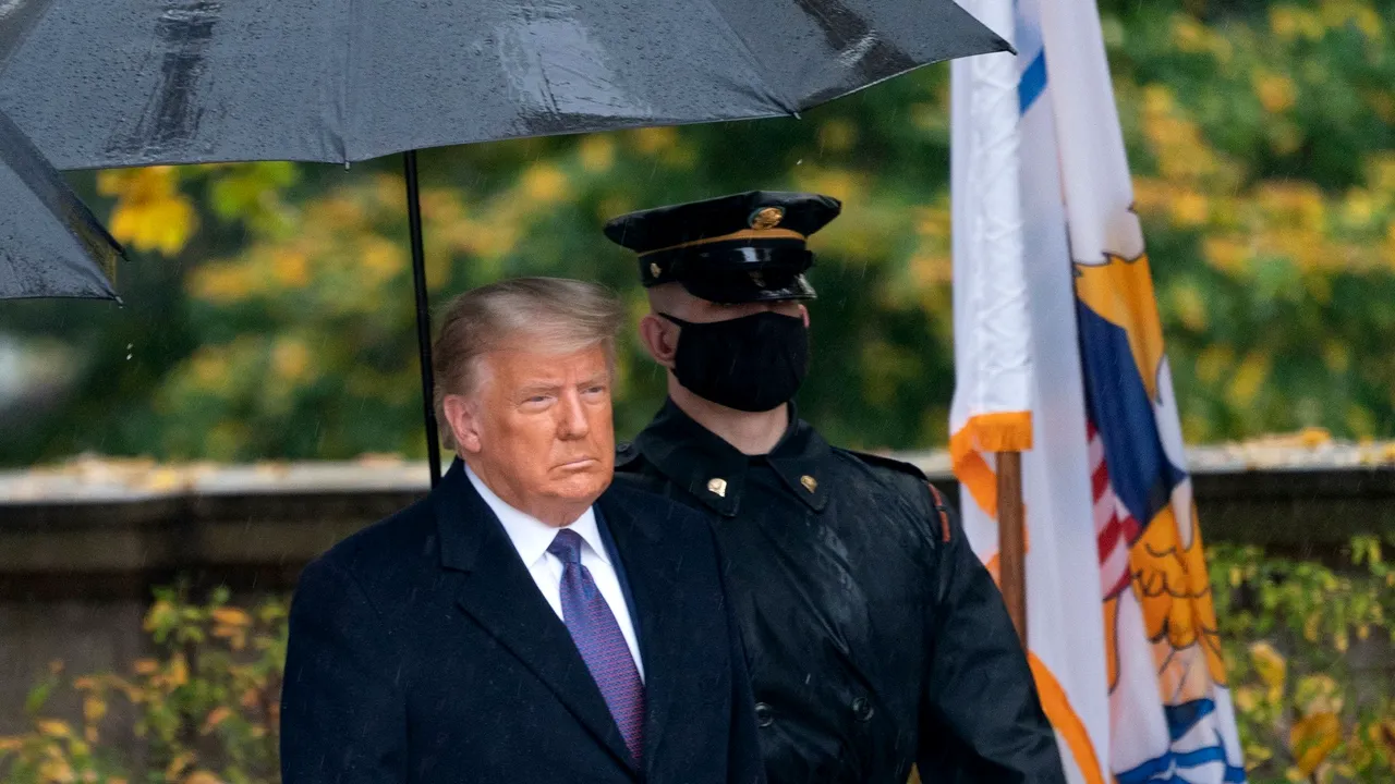 Donald Trump, prima participare la un eveniment public după eşecul din scrutinul prezidenţial