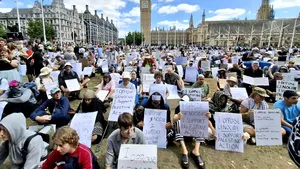 Londra: Poliția stabilește un record de 466 de arestări la un protest pro-palestinian