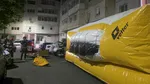 Brăila: O persoană amenință că se aruncă de la etajul 4