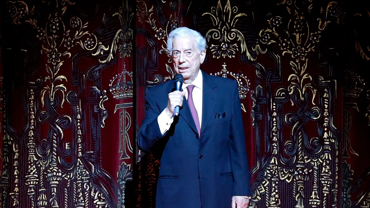Vargas Llosa, laureatul Premiului Nobel pentru literatură: 