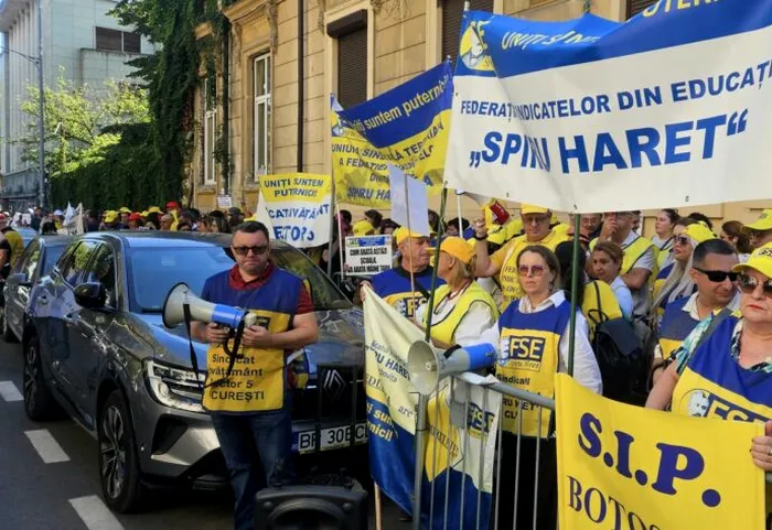 SOCIAL Sindicaliștii din Educație protestează miercuri în Capitală